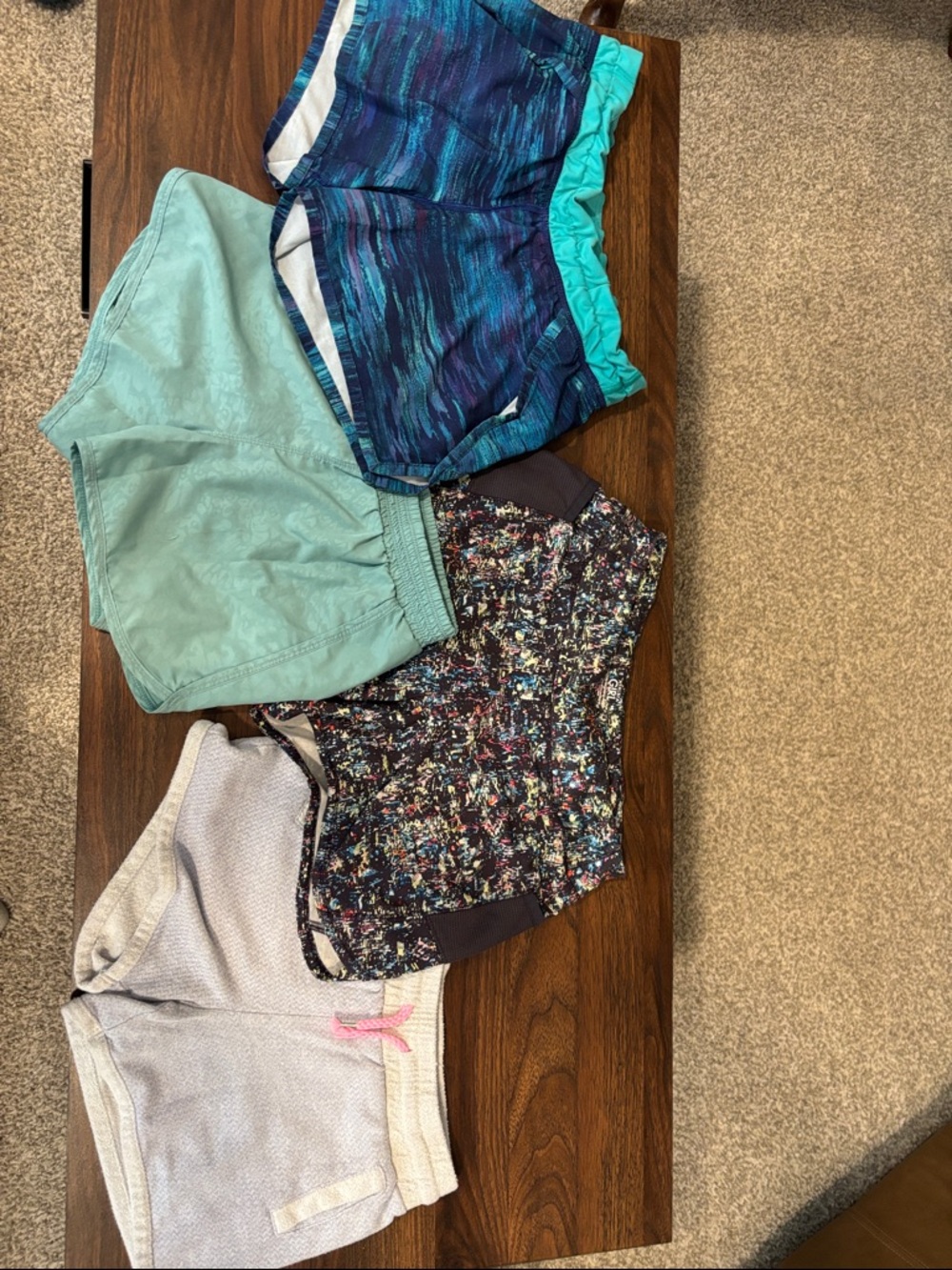 Girls Mixed Shorts Set - Multicolor athleta/Ivivia/old navy/athletic works